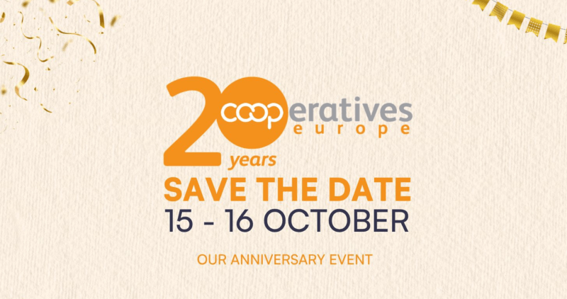 20 de ani de Cooperatives Europe