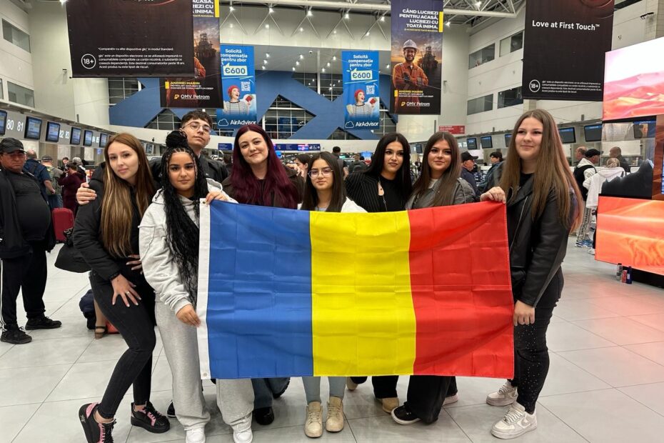 Elevii Colegiului UCECOM „Spiru Haret”, în stagiul Erasmus+