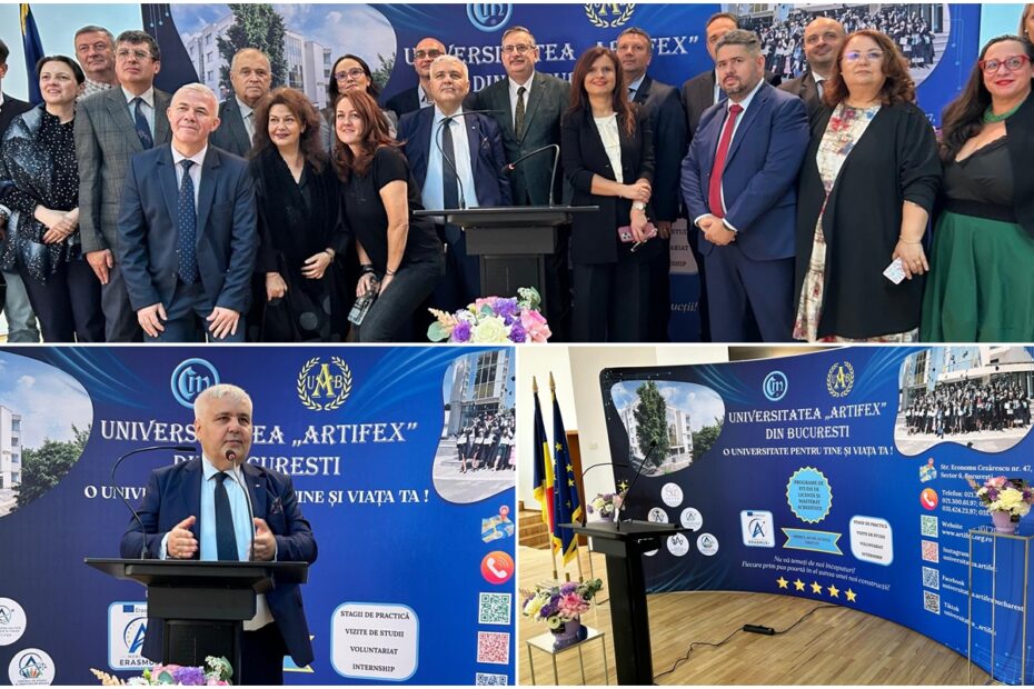 Deschiderea anului universitar la „ARTIFEX”
